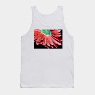 Red Gerbera Flower Tank Top